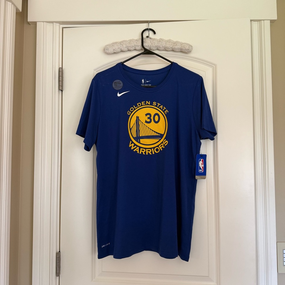 Nike Blue Golden State Tee